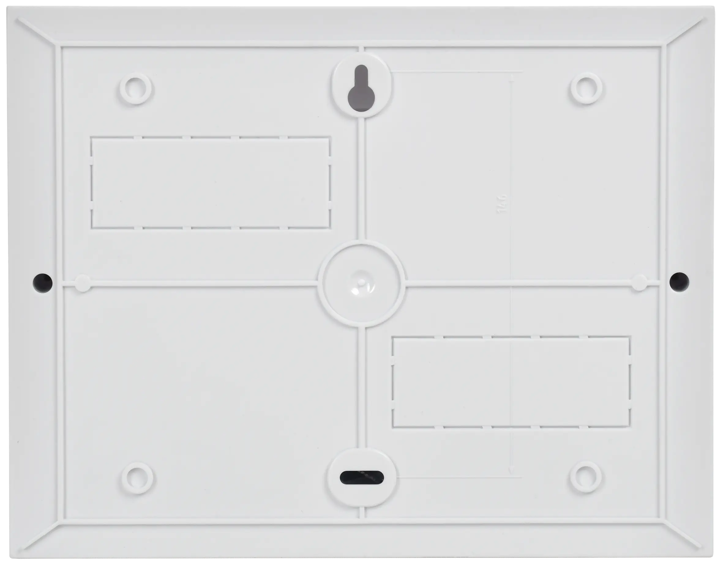 Корпус пластиковый ЩРН-П-12 черная прозрачная дверь IP41 GENERICA Корпус пластиковый ЩРН-П-12 черная прозрачная дверь IP41 GENERICA