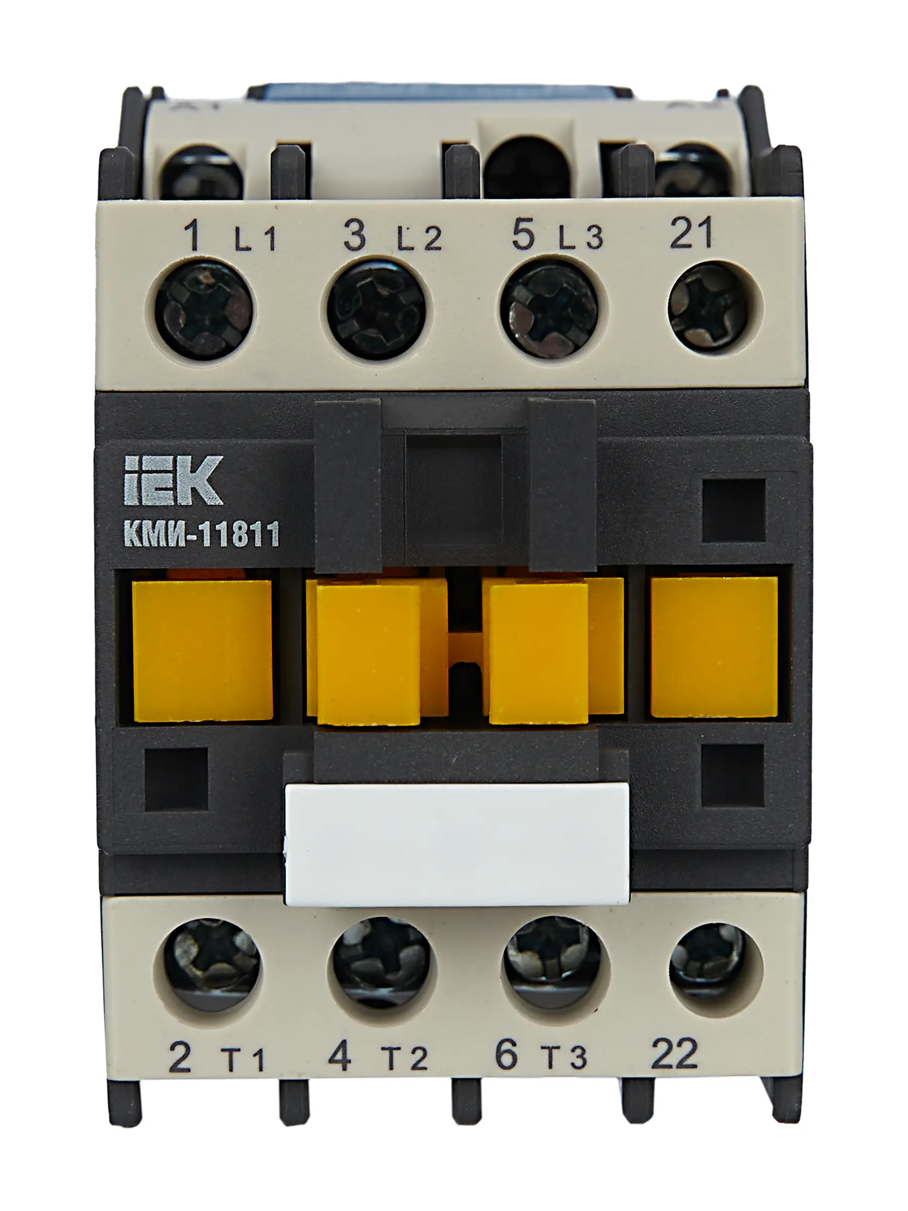 Контактор КМИ-11811 18А 230В/АС3 1NC IEK Контактор КМИ-11811 18А 230В/АС3 1NC IEK