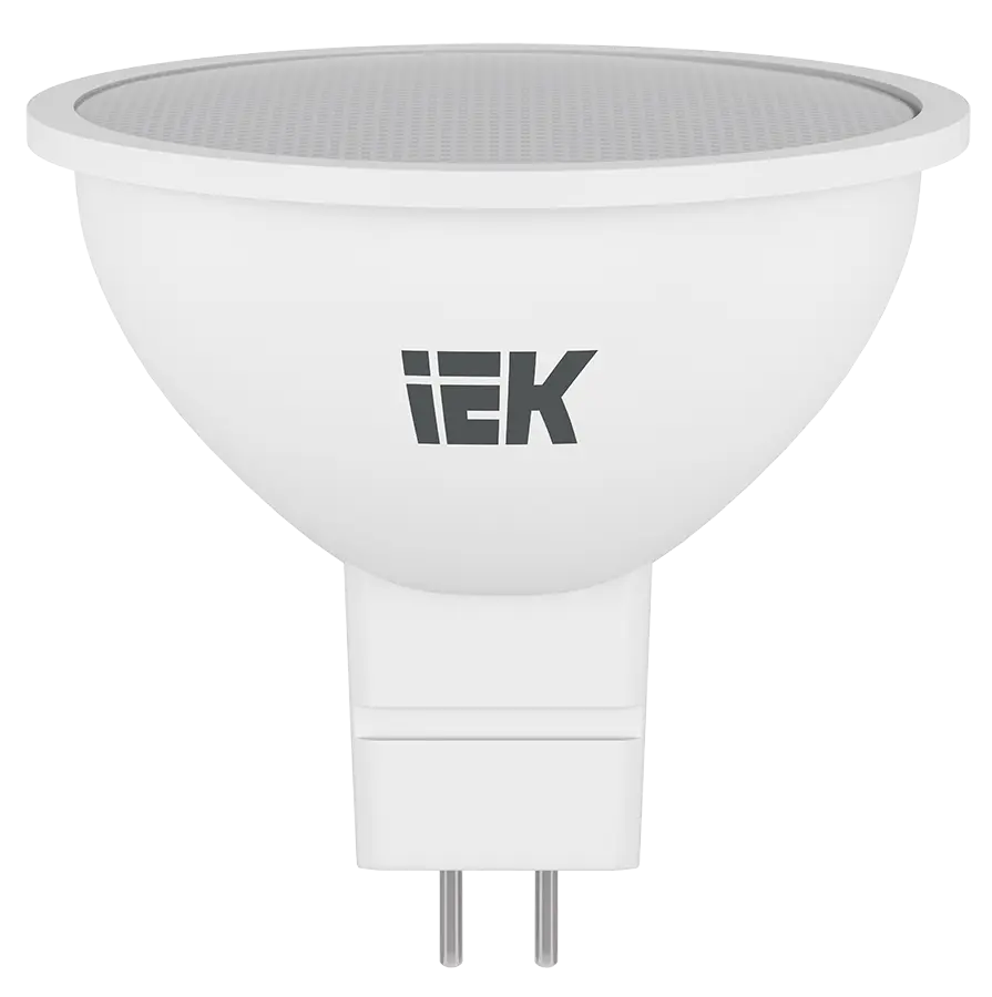 Лампа светодиодная MR16 софит 5Вт 230В 4000К GU5.3 IEK Лампа светодиодная MR16 софит 5Вт 230В 4000К GU5.3 IEK
