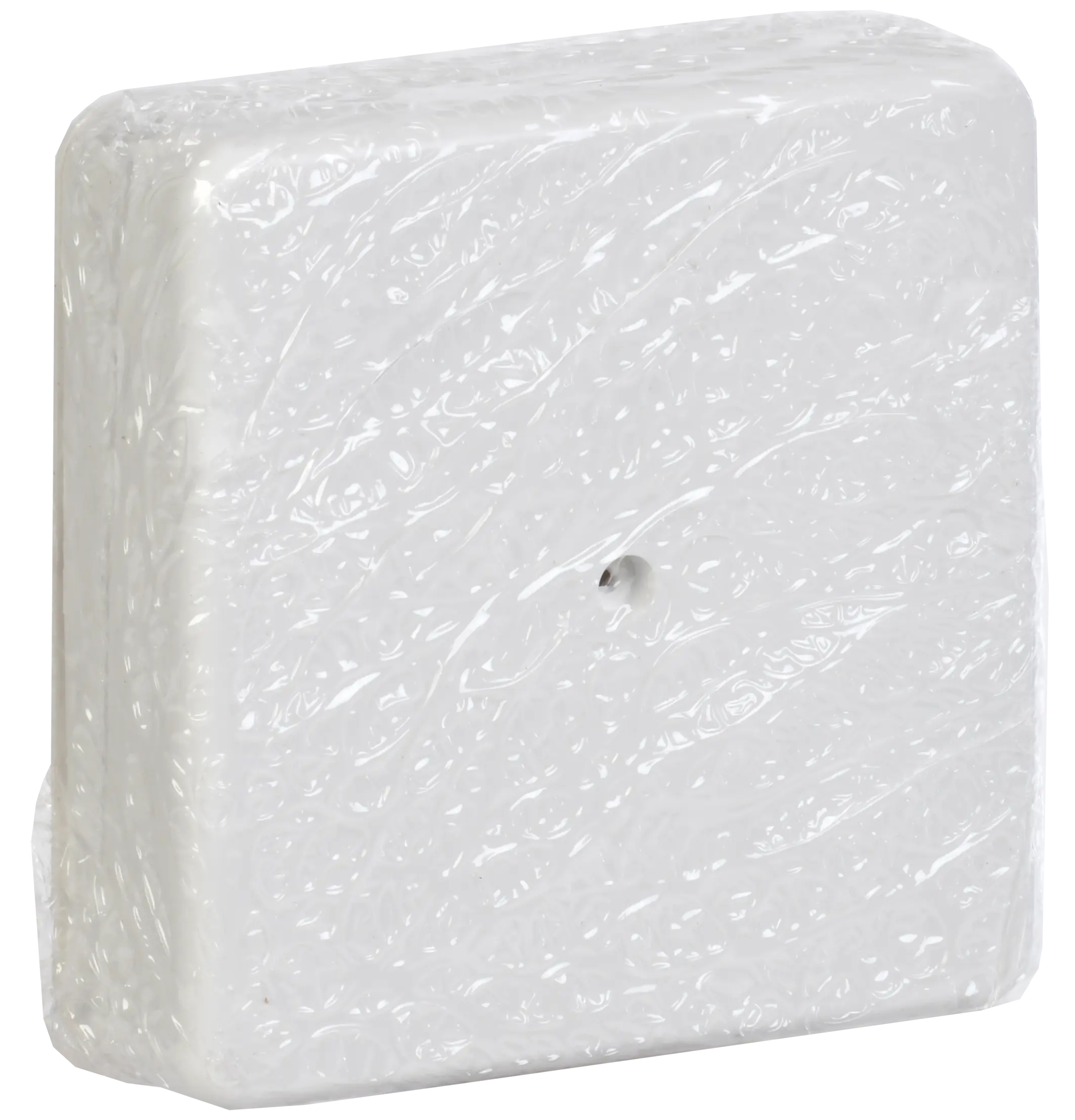 Коробка распаячная КМ41218-01 для открытой проводки безгалогенная (HF) 100х100х29мм белая IEK Коробка распаячная КМ41218-01 для открытой проводки безгалогенная (HF) 100х100х29мм белая IEK