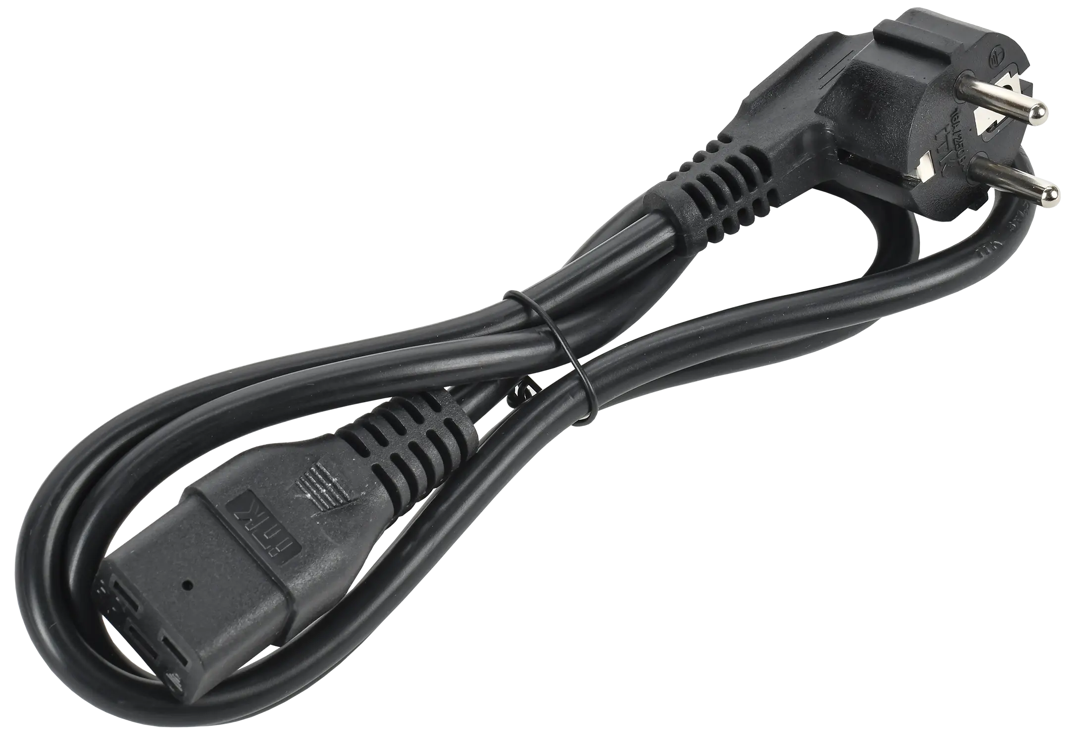 ITK Кабель электропитания PDU сечением 3х1,5 1М с разъёмами C19 и Schuko