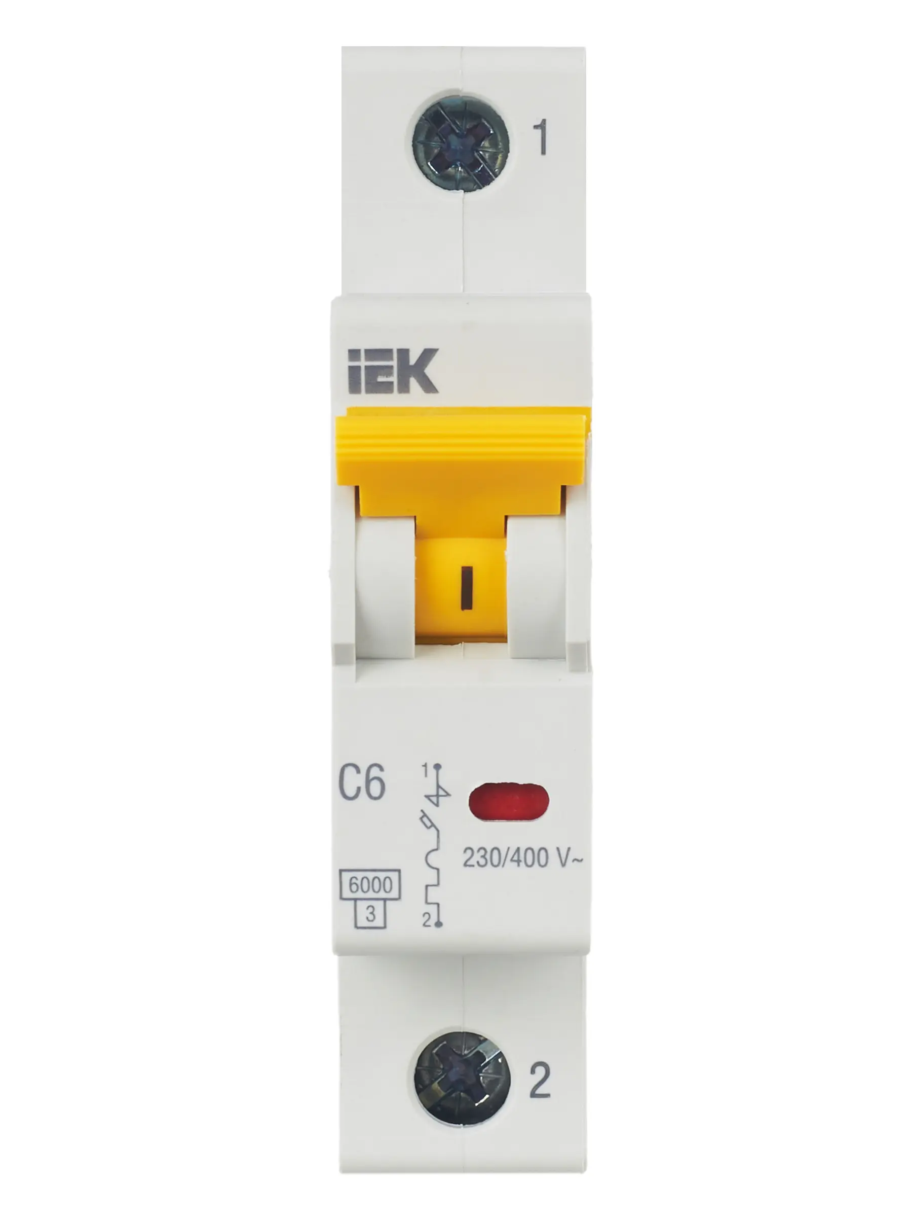 KARAT Автоматический выключатель ВА47-60M 1P C 6А 6кА IEK