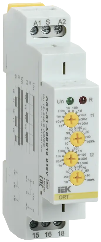 Реле циклическое ORT 1 контакт 12-240В AC/DC IEK