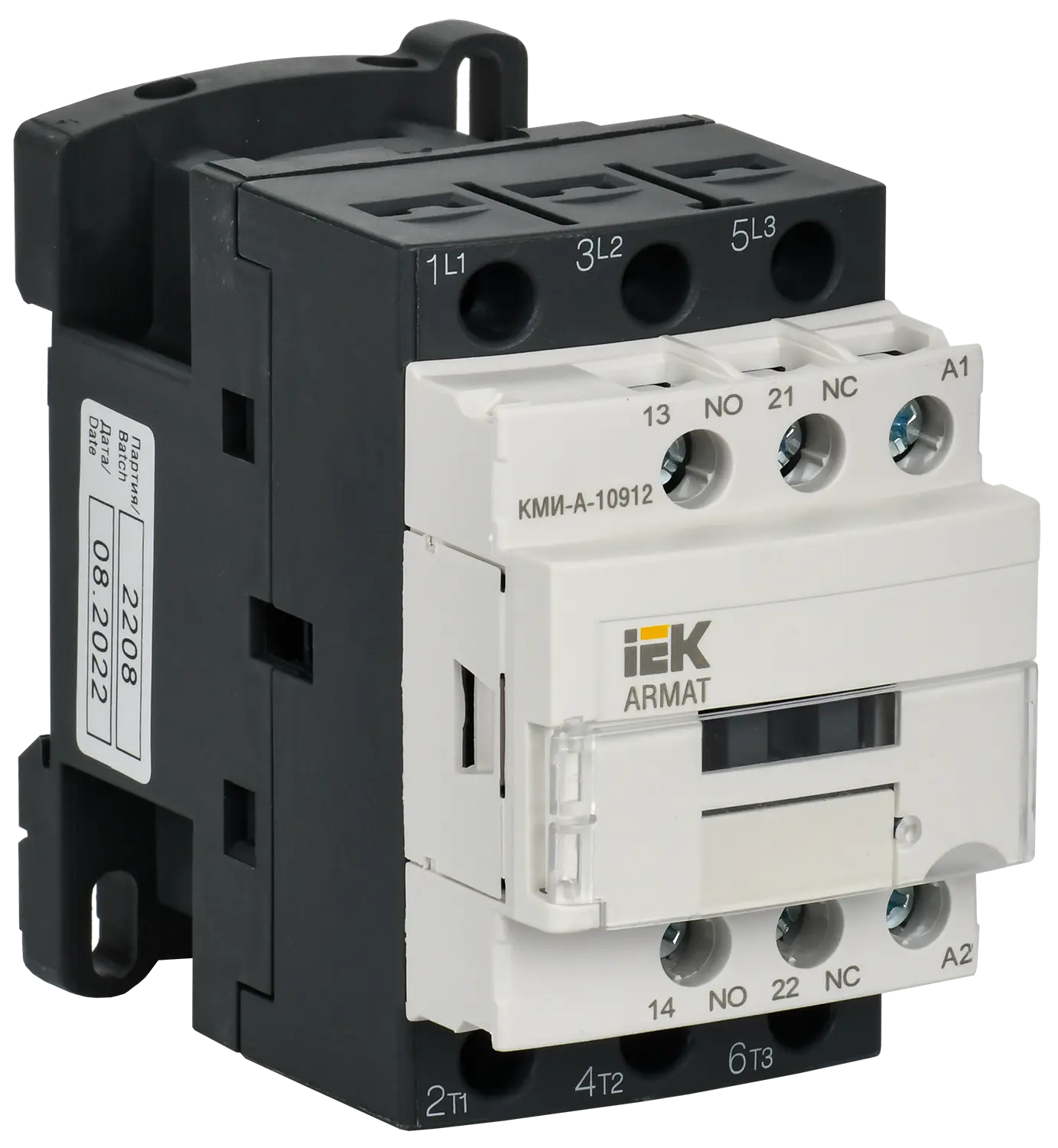 ARMAT Контактор КМИ-А-10912 LC1D 9А 24В/АС3 1NO/1NC IEK
