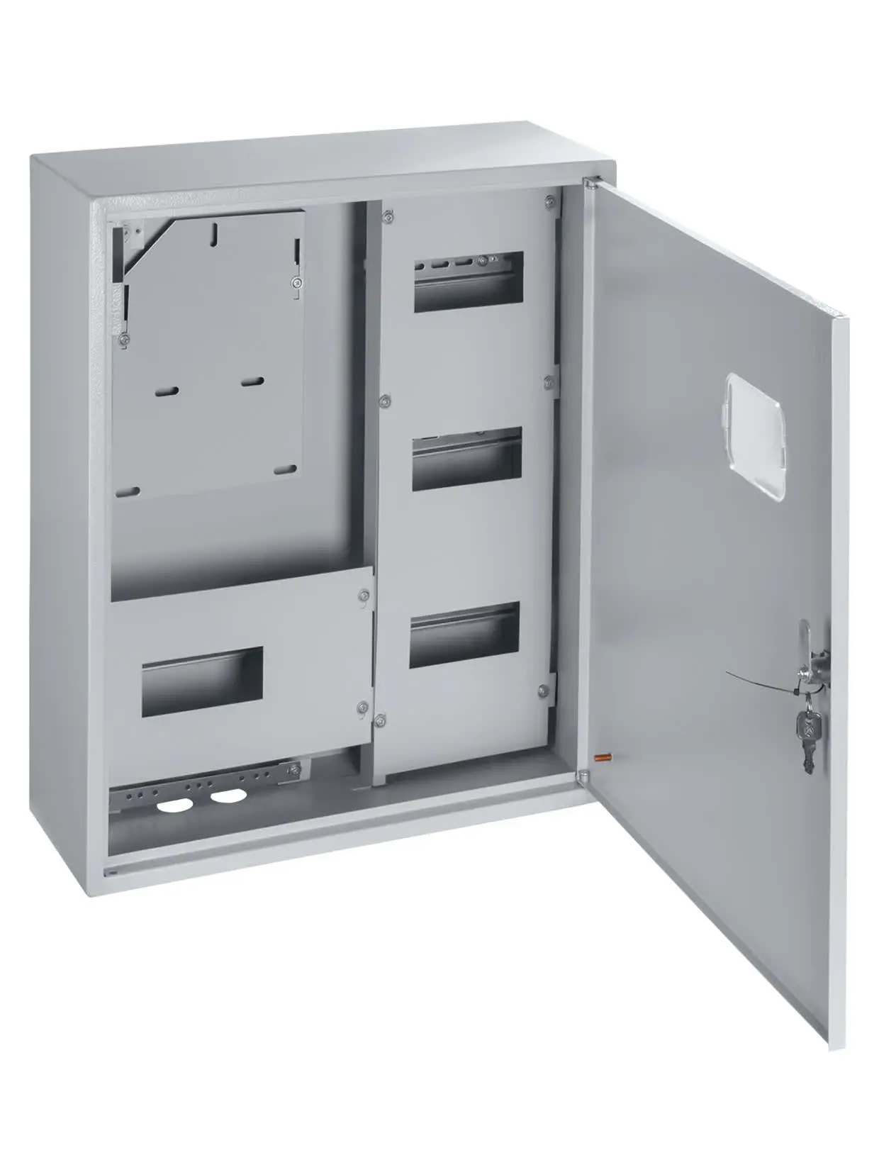 Корпус металлический ЩУРН-3/24 (560х480х165) 1 дверный TDM
