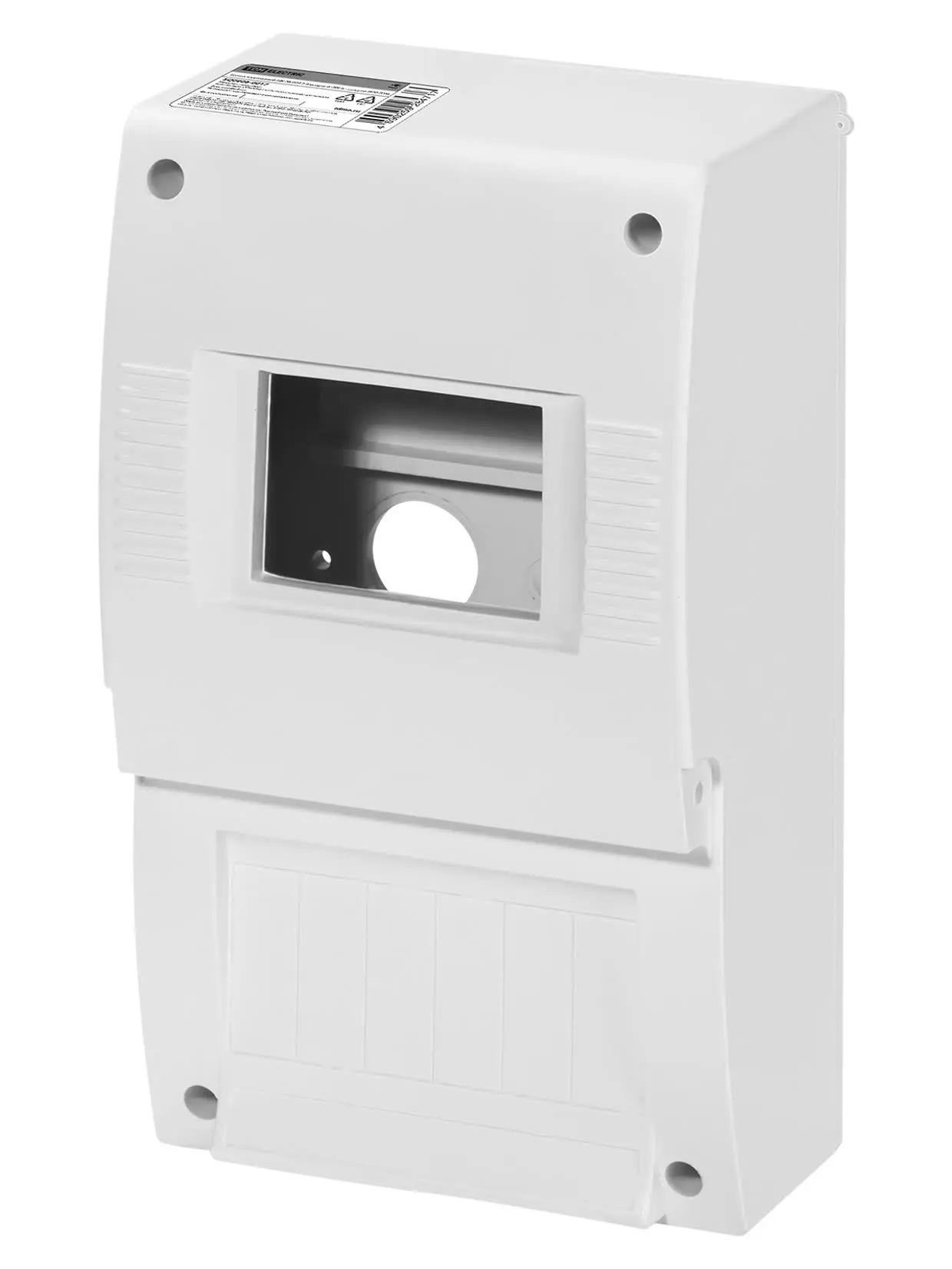 Щиток квартирный ЩК 26-004 2-6 модулей DIN без дверки IP20 TDM Щиток квартирный ЩК 26-004 2-6 модулей DIN без дверки IP20 TDM