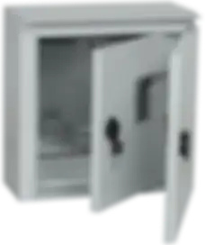 TITAN Корпус металлический ЩУ 1/1-1 (310х300х150мм) У1 IP66 IEK TITAN Корпус металлический ЩУ 1/1-1 (310х300х150мм) У1 IP66 IEK