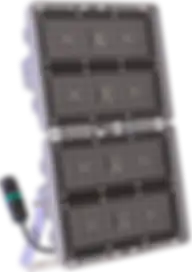 Светильник L-pixel 2/banner/100/Г60/740/(R5)/05/MT-KM/I1-C2/220AC IP66 RAL7035 LEDEL Светильник L-pixel 2/banner/100/Г60/740/(R5)/05/MT-KM/I1-C2/220AC IP66 RAL7035 LEDEL