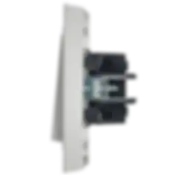 BRITE Выключатель 2-клавишный 10А в сборе ВСР10-2-0-БрБ белый IEK BRITE Выключатель 2-клавишный 10А в сборе ВСР10-2-0-БрБ белый IEK