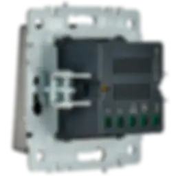 BRITE Кнопка звонка с индикацией для отелей 10А ВС10-1-9-БрС сталь IEK
