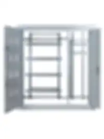 Корпус щита этажного 8 кв. модификация3 Народный (1010х950х160), ниша 920х860х140 Корпус щита этажного 8 кв. модификация3 Народный (1010х950х160), ниша 920х860х140