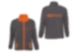 Куртка флисовая серая (L) TDM