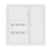Щит этажный 6 кв. RAL9003 3 окна в ряд по гориз. (1000х950х150) EKF Basic