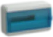 TEKFOR Корпус пластиковый КМПн-18 IP65 синяя прозрачная дверь IEK