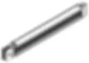 LINEBAR Секция прямая 500-990мм 800А Al 3L+N+PER некрашеная IP55 транспортировочная IEK