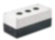 Корпус КП103 для кнопок 3места белый IEK