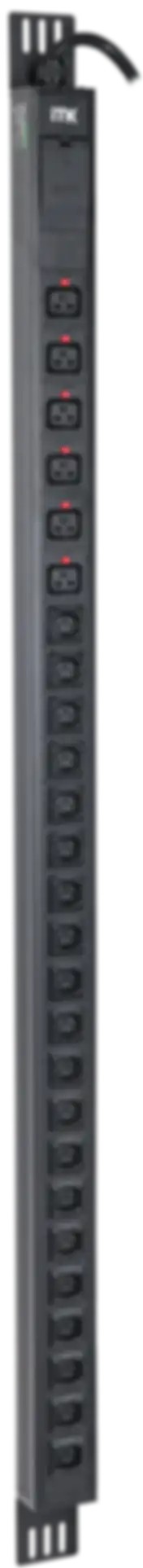 ITK PDU вертикальный 33U 1 фаза 32А 20 розеток C13 + 6 розеток C19 кабель 3м вилка IEC60309 (промышленная)