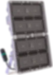 Светильник L-pixel 2/banner/100/Г60/740/(R5)/05/MT-KM/I1-C2/220AC IP66 RAL7035 LEDEL