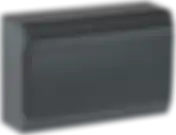 PRIME Корпус пластиковый ЩРН-П-12 модулей навесной черный IP41 IEK PRIME Корпус пластиковый ЩРН-П-12 модулей навесной черный IP41 IEK