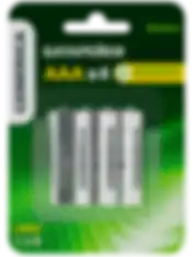 Батарейка щелочная Alkaline LR03/AAA (4шт/блистер) GENERICA Батарейка щелочная Alkaline LR03/AAA (4шт/блистер) GENERICA