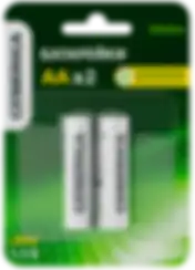 Батарейка щелочная Alkaline LR06/AA (2шт/блистер) GENERICA Батарейка щелочная Alkaline LR06/AA (2шт/блистер) GENERICA